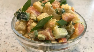 Салат Морское Оливье - Действительно Вкусный Рецепт, Проверьте сами!!!