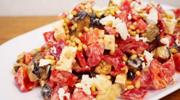 Салат «Наслаждения» всего ЧЕТЫРЕ ингредиента! Пару движений и вкусный, простой салат у Вас на столе!