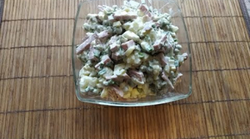 Салат " Оливье" Рецепт Домашней кухни