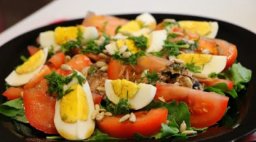 САЛАТ С РУККОЛОЙ И ТУНЦОМ!!! ПРОСТО БОМБИЧЕСКАЯ ВКУСНЯТИНА