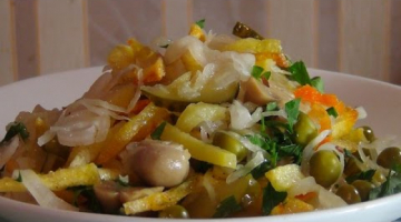 Салат закусочный-очень простая и вкусная постная закуска