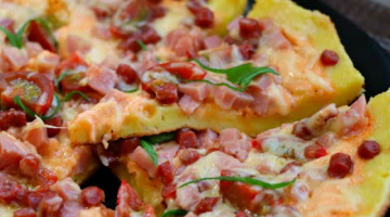 Самая ВКУСНАЯ ПИЦЦА на сковороде за 5 МИНУТ! БЫСТРЫЙ РЕЦЕПТ