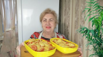 Самая Вкусная Рыба с Овощами в Духавке. Прекрасный Обед с Сочной  Рыбой !