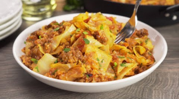 Самые ЛЕНИВЫЕ ГОЛУБЦЫ! Жареная капуста с рисом и мясным фаршем. Рецепт от Всегда Вкусно!