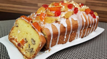 Самый вкусный КЕКС. Рождественский КЕКС с сухофруктами и орехами. Меню на Новый Год | kitchenice