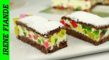 Самый вкусный прохладный желейный торт "Битое стекло"