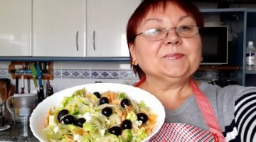 Самый вкусный САЛАТ с макаронами! Покоряет СРАЗУ! Вкусный, Сытный 