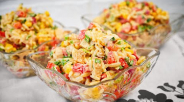 Съедят за минуту! Необыкновенно Вкусный Салат "НОВИНКА" из простых продуктов! НОВОГОДНИЙ СТОЛ 2022!
