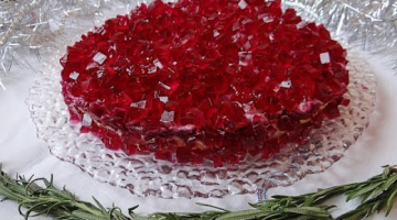 Сельдь под рубиновой шубой - нарядно, вкусно и красиво