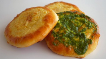 Шаньги/ватрушки с картофельным и гороховым пюре