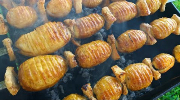 ШАШЛЫК ИЗ КАРТОШКИ Это НЕРЕАЛЬНО ВКУСНО. РЕЦЕПТ БОМБА Potato skewers.