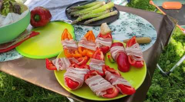 ШАШЛЫКИ , БАРБЕКЮ . ГРИЛЬ НА ПРИРОДЕ . Рецепты Домашние Recipes . ENG SUB