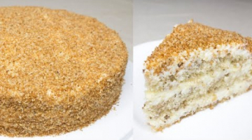 ШИКАРНЫЙ ТОРТ со сметанным кремом за 15 минут! ? САМЫЙ лёгкий и ВКУСНЫЙ рецепт! #83