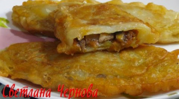 Шницели капустные с грибами ( постные ) 