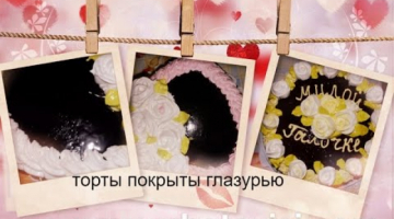 Шоколадная глазурь для тортов