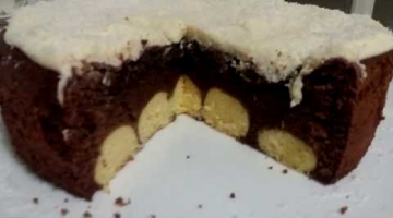 Шоколадный Пирог с Творожными Шариками "Первый Снег" Очень Вкусно и Просто Chocolate pie