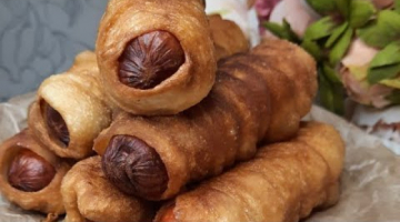 #shorts  Сосиска в тесте,  очень вкусно,  советую приготовить. ??