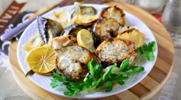 Скумбрия с лимоном в духовке – простой и вкусный рецепт