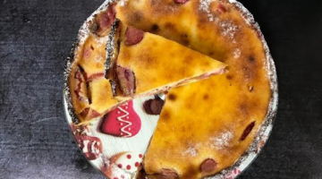 Сливовая Бомба! Сливовый пирог с сметанной заливкой! Готовь хоть каждый день! Выпечка к чаю!