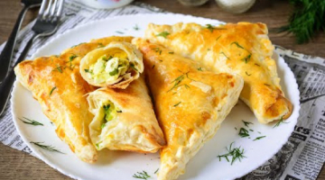 Слойки с яйцом и зеленым луком – Рецепт Без Заморочек! Для Занятых Хозяек!