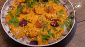 Смешанная кухня - Nordic и Nikkei. Рыба в пряном соусе из томатов