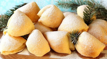 "СНЕЖНЫЕ СУГРОБЫ"⛄- УДИВИТЕЛЬНОЕ Печенье к Новогодним Праздникам! ТАЕТ ВО Рту! Выпечка к ЧАЮ