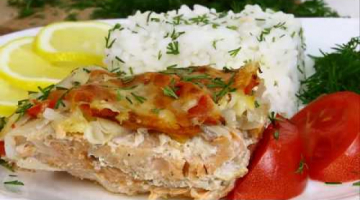 Сочная и вкусная рыба в духовке под шубой, простой и быстрый рецепт!