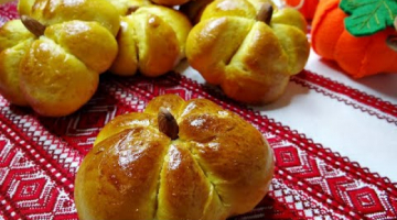 Солнечные булочки тыковки. Воздушные булочки из тыквы, простой рецепт.