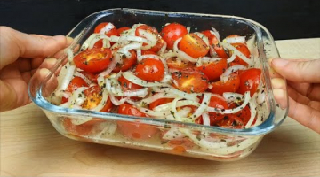 Соседка по огороду поделилась шикарной закуской ИЗ ПОМИДОРОВ! Весь секрет в заправке!