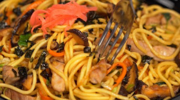 СОСУ-ЯКИСОБА – жареная лапша в соусе. Японская кухня. Рецепт от Всегда Вкусно!