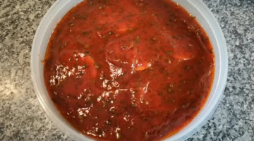 СОУС.Рецепт Соус-Закуска к мясу.Помидоры с луком под Кетчупом.Быстро и Вкусно