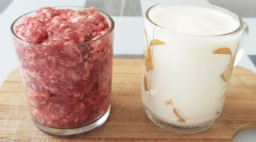 Стакан КЕФИРА и ФАРШ! Готовлю уже много лет ВМЕСТО ПИРОЖКОВ с мясом для перекуса # 100