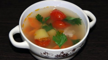 Суп из тунца. Очень вкусно и быстро