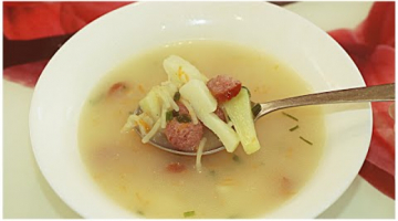 Суп с Сыром и Копчеными Колбасками ? Быстро, Но Так Вкусно!