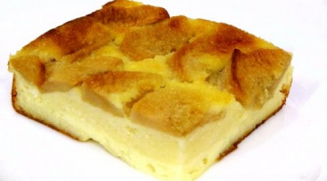 Сырник с яблоками