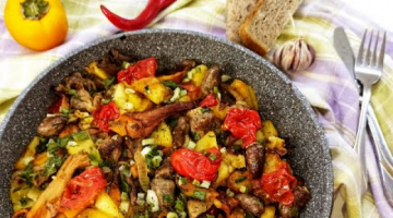 ЖАРКОЕ ЛЕСНИКА! Обалденное блюдо с грибами и сердечками!