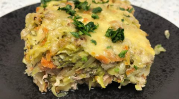 Так Вкусно Капусту Вы не Готовили никогда! Капустная запеканка с фаршем! Простой рецепт!