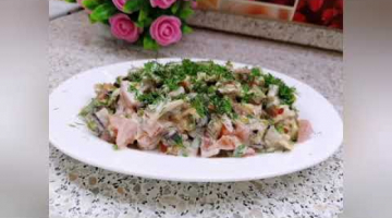 Теплый Салат из Баклажанов.Простой рецепт вкусного салата.