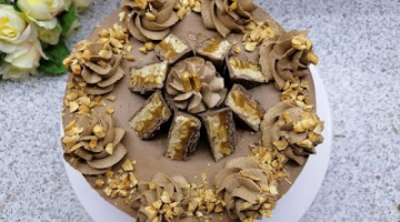 Торт "Snickers".Торт Сникерс в домашних условиях.