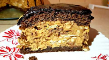 Торт  на Скорую Руку "СНИКЕРС"  Вкуснее Торта я Не Ела! Cake "Snickers"