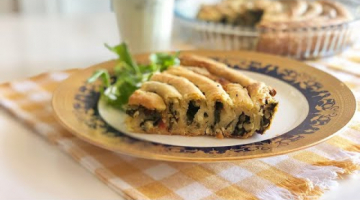 Турецкая кухня, Борек со шпинатом и сыром. Börək