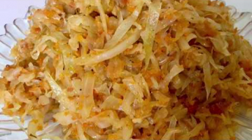 Тушеная капуста. Очень вкусно! Быстро и просто! Рецепт приготовления.Готовим с Инной Просто Вкусно