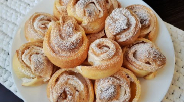 ТВОРОЖНОЕ печенье с БЕЗЕ "Розочки" ?. Невероятно КРАСИВОЕ и ВКУСНОЕ печенье