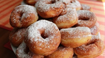 Творожные калачики (пончики).Cheese loaves (donuts).
