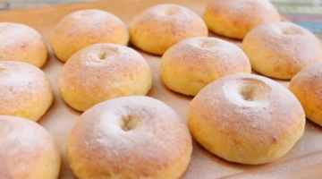 ТВОРОЖНЫЕ ПОНЧИКИ ?в Духовке! Быстро без Дрожжей и масла! Пышные, Воздушные! Простой рецепт!