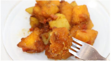 Тыква, Мой Любимый Рецепт с Картофелем