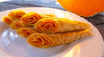 Тыквенная начинка для блинов . Вкусная начинка для блинов. Рецепты из тыквы