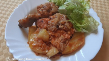 У вас есть картофель и курочка залейте кефиром/ Вкусный обед ужин Простой рецепт.