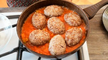 Украинские Гречаники. Вкусные КОТЛЕТЫ из ГРЕЧКИ с фаршем!