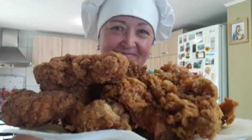 УРА!!!ХРУСТЯЩАЯ КУРИЦА НАКОНЕЦ ТО ПОЛУЧИЛОСЬ!